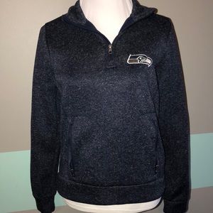 quarter zip seahawks jacket